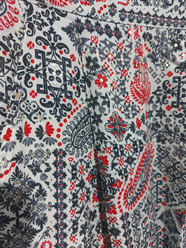 شلوار نخی پینترستی فول بگ